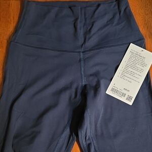 lululemon athletica Align HR Pant 25" in NAVY